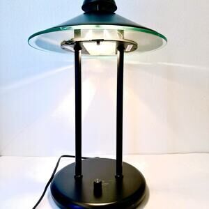 Bauhaus Sonneman Kovacs Memphis Style Saturn Atomic Satellite UFO Lamp